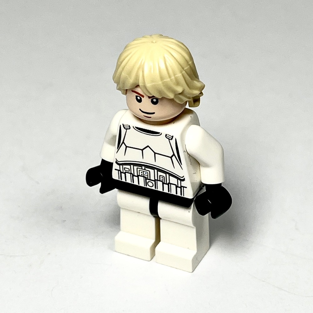 LEGO Star Wars Luke Skywalker Minifigure sw0204 Stormtrooper Disguise Death Star
